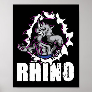 Poster Cool Rhino Fitness Bodybuilding
