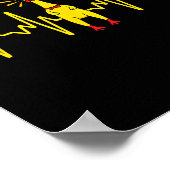Poster Cool Rubber Chicken Design For Men Women Kids Rubb (Coin)