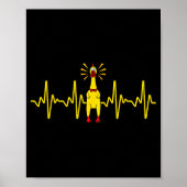 Poster Cool Rubber Chicken Design For Men Women Kids Rubb (Devant)