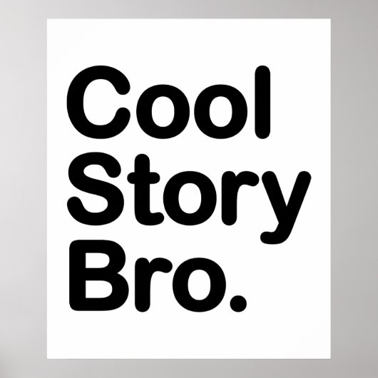 Poster Cool Story Bro (Devant)