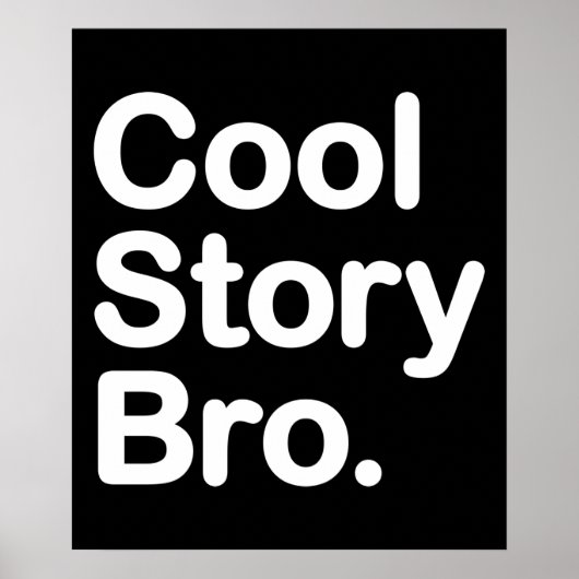 Poster Cool Story Bro (Devant)