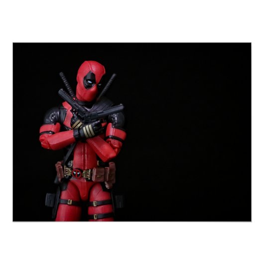 Poster Cool Super Hero Toy Design de photographie (Devant)