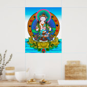Poster Cool tibetan thangka Vajrasattva tattoo mandala (Cuisine)