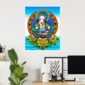 Poster Cool tibetan thangka Vajrasattva tattoo mandala (Bureau à domicile)