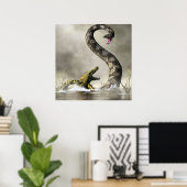 Poster Cool Titanoboa (Bureau à domicile)