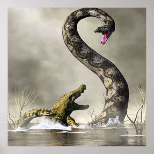 Poster Cool Titanoboa (Devant)