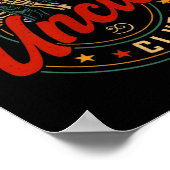 Poster Cool Uncles Club Shirt Funny Skeleton Uncle Men Fa (Coin)