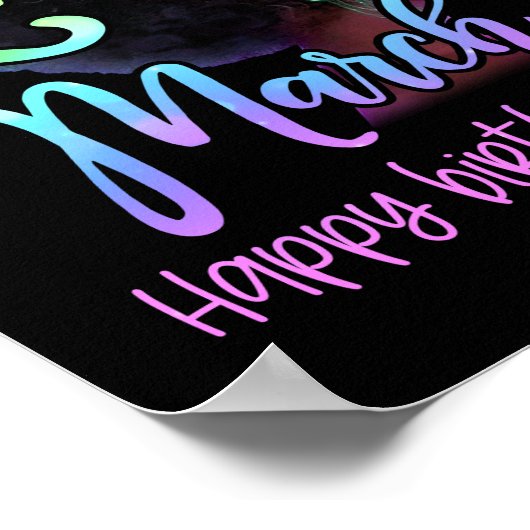 Poster Cool Une Reine Est Née En Mars Joyeux Anniversaire (Coin)