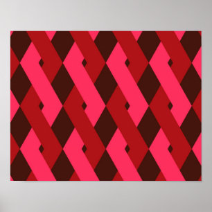 Poster Cool, unique, tendance, formes géométriques urbain
