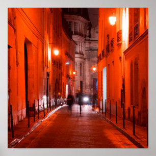 Poster Cool, urbain, moderne photo de la vie parisienne