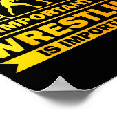 Poster Cool Wrestling Design For Men Women Kids Wrestler (Coin)