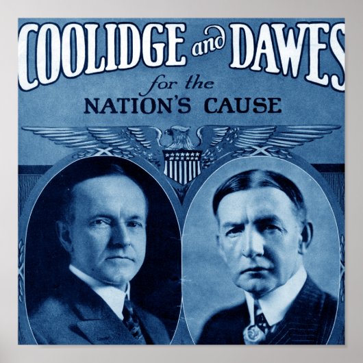 Poster Coolidge et Dawes (Devant)