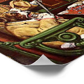 Poster Coolidge, His Station and Four Aces, (Coin)