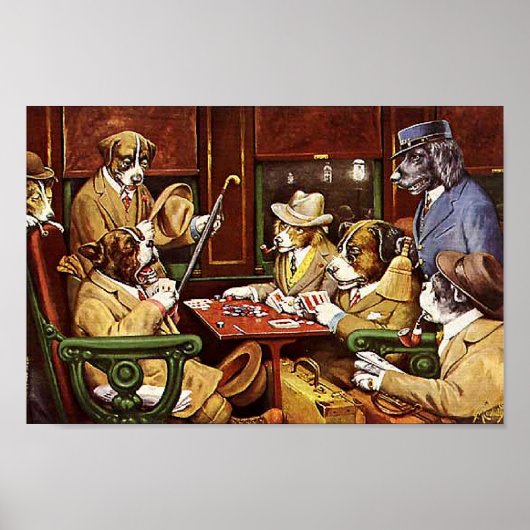 Poster Coolidge, His Station and Four Aces, (Devant)