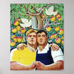 Poster Coopération sino-soviétique