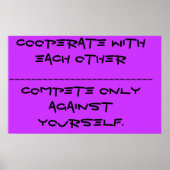 Poster Coopérer (Devant)