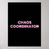 POSTER COORDONNATEUR CHAOS (Devant)