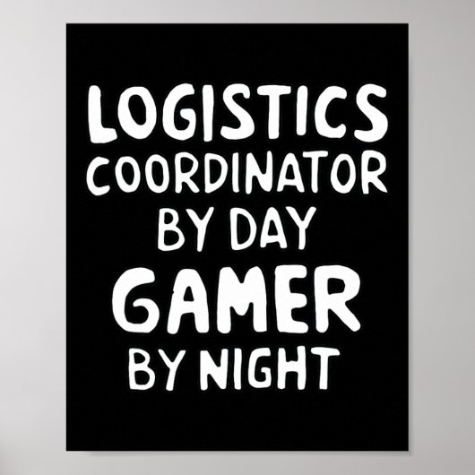 Poster Coordonnateur logistique (Devant)