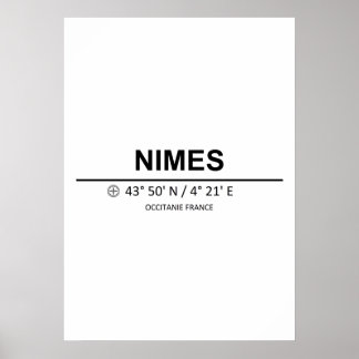 Poster Coordonner Nîmes