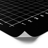 Poster Coordonner Six Sept Branché 6 7endy Rétro Groovy 6 (Coin)