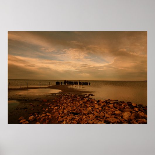 Poster Coorong Australie du Sud (Devant)