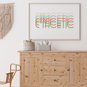 Poster Copacé Rétro des années 1920 Typographie, couleurs