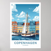 Poster Copenhagen Danemark Imprimer (Devant)