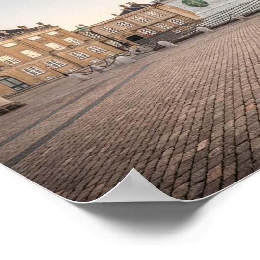 Poster Copenhague Danemark (Coin)