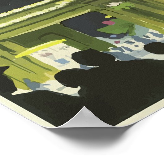 Poster Copenhague - Danemark (Coin)