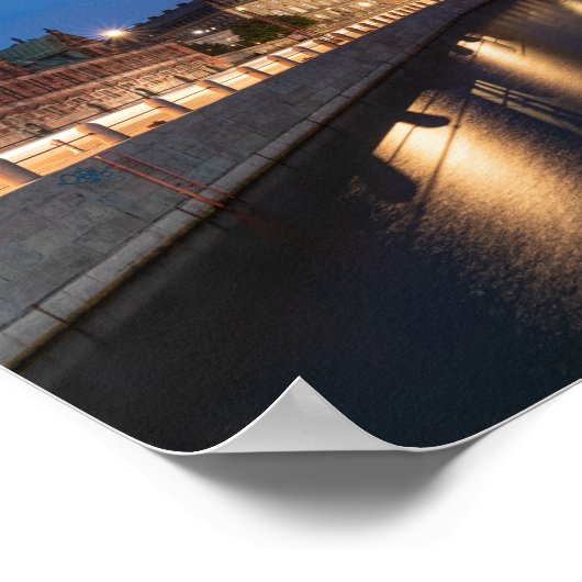 Poster Copenhague Danemark (Coin)