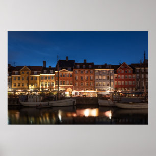 Poster Copenhague Danemark