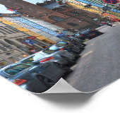 Poster Copenhague, Danemark, Hôtel de Ville (Coin)