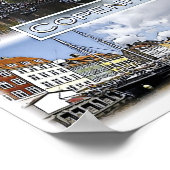 Poster Copenhague - Danemark - Mosaic - (Coin)