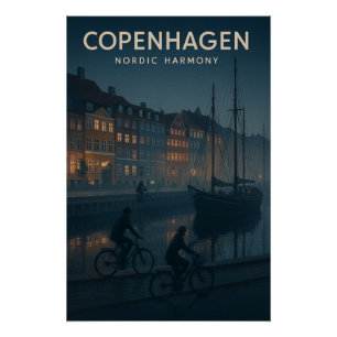 POSTER COPENHAGUE — HARMONIE NORDIQUE
