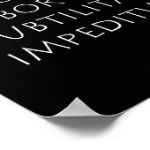 Poster Copia ciborum subtilitas impeditur (Coin)