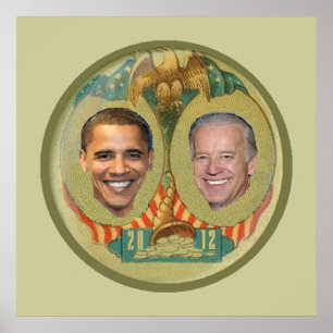 Poster Copie 2012 d'AFFICHE d'Obama