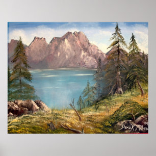 Poster copie allemande d'affiche de peinture à l'huile de
