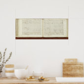 Poster Copie autographique de "La Flûte magique" (Cuisine)