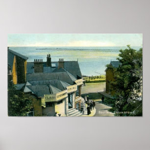 Poster Copie - colline coudée, Felixstowe, Suffolk