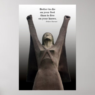 Poster Copie d'affiche de combattant de liberté de