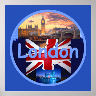 Poster Copie d'AFFICHE de LONDRES