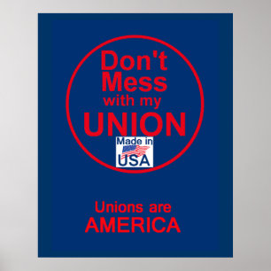 Poster Copie d'AFFICHE des SYNDICATS d'AFL