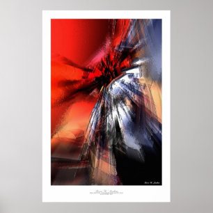 Poster Copie d'art abstrait - Quintus #3
