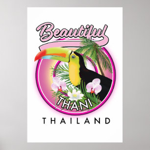 Poster Copie de Beautiful Thani Thaïlande