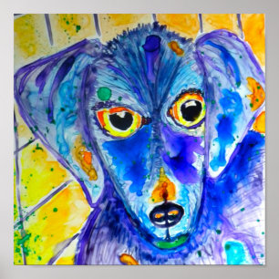 Poster Copie de chien de Cocos