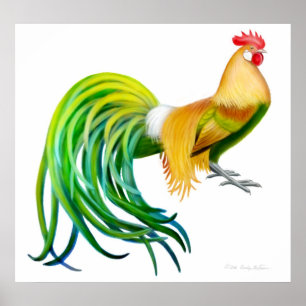 Poster Copie de coq de Phoenix