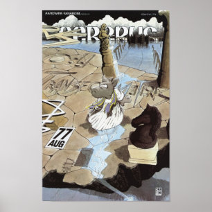 Poster Copie de couverture de la question #77 de Cerebus