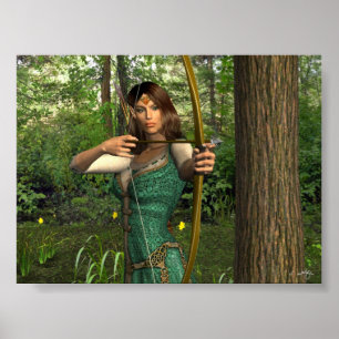 Poster Copie de "Elven Archer"