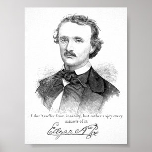 Poster Copie de folie de Poe