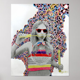 Poster Copie de Freefloat par Meghan Oona Clifford